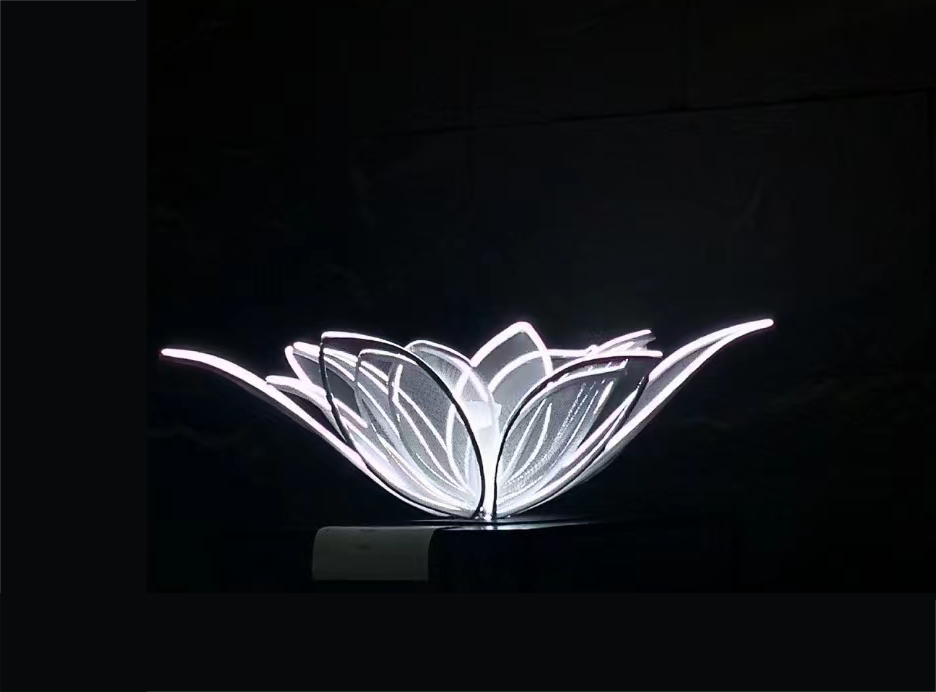 原创莲花艺术装置